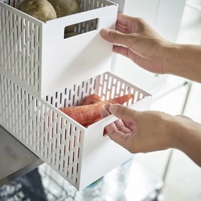 Coș de depozitare de depozitare din plastic Tower – YAMAZAKI