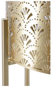 Set 2 suporturi pentru ghivece Mauro Ferretti Golvy, înălțime 52 cm, auriu