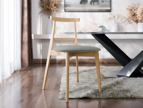 Scaun sufragerie KD 71 (Fag + Gri) . 1103493
