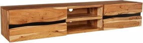 Comoda TV suspendata din lemn design industrial Amazonas 160cm Salcam