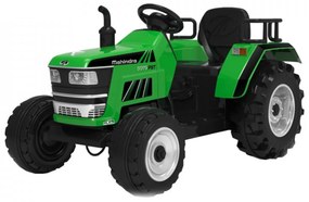 Tractor Electric XXL cu acumulator pentru copii NOVOKIDS™ Mahindra 6075 PST , telecomanda parinti inclusa, Melodii si USB , 3-8 ani , Baterie12V, 2