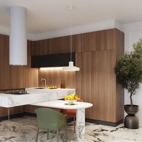 Lustră pe cablu Sollux SL.1704 BILO 1xE27/15W/230V d. 35 cm crem