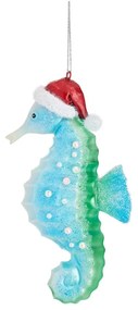 Ornament de Crăciun din sticlă Seahorse – Sass &amp; Belle