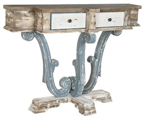 Consola Epoch din lemn antichizat gri 127x38x92.5 cm