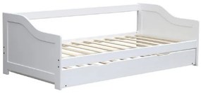 OFERTA Pat de copii alb cu pat suplimentar INTRO 90 x 200 cm II. calitate