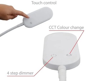 Lampadar LED dimabil LED/8W/230V Briloner 1297-016