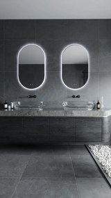 Oglinda baie cu iluminat LED MIRROR 100x60cm