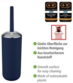 Perie WC Wenko Brasil, albastru închis