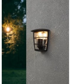 Eglo 93407 - Aplică perete exterior ALORIA 1xE27/60W/230V