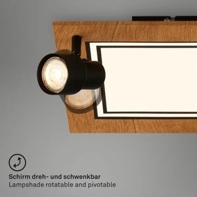 Plafonieră LED Brilo LED/12W/230V + 2xGU10/9W 3000K