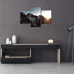 Tablou - Lanț de munți stâncos (90x60 cm)