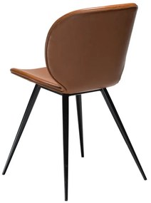 Scaun din piele artificială DAN-FORM Denmark Cloud, maro