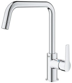 Baterie de bucatarie Grohe Start , pipa inalta, tip U, pivotanta,crom-30470000