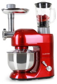 Lucia, robot de bucătărie, 3 in 1, 2000 W / 2,7 PS, 5l, otel inoxidabil, fara BPA