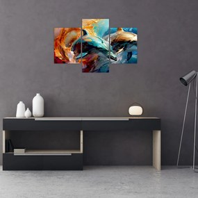 Tablou - Pictură de delfin (90x60 cm)