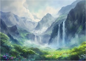 Tablou - Valea cascadelor (70x50 cm)