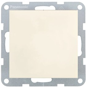 Intrerupator simplu 10A, IP20, Bej, Panasonic Karre Plus 55