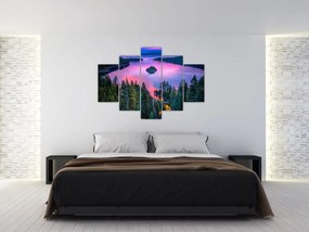 Tablou - Lacul Tahoe, Sierra Nevada, California, SUA (150x105 cm)