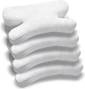 PACHET 4 PERNE CERVI-SAN ANTIRID, Pernă din spumă cu memorie mărunțită, Fermitate moale