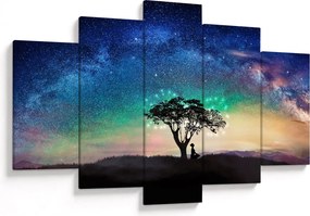 Tablou - Relaxare sub stele (150x105 cm)