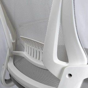 Scaun de birou pentru copii din mesh OFF 433 gri