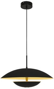 Pendul Monica, Led Module, Black|Gold , 16W, 4242200, Viokef Grecia