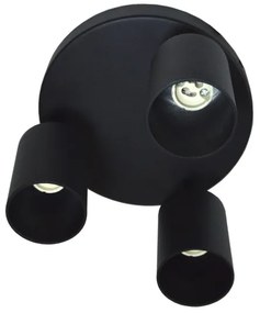 Lampă spot FARGO 3xGU10/30W/230V negru