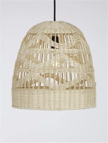 Lustra / Pendul modern design natural ratan MARLO D-30cm