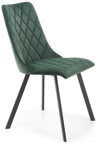 Scaun de sufragerie Krazlard (verde închis). 1039683