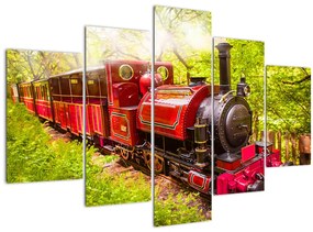 Tablou - Tren cu aburi (150x105 cm)