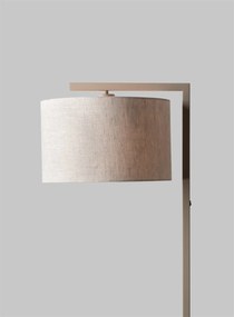 Lampa de podea Boston metal sand abajur in deschis