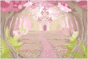 Tablou - Călătorie în regatul roz (90x60 cm)