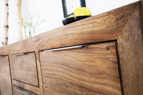 Comoda robusta din lemn de trandafir Lagos 140cm