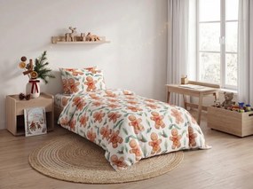 Lenjerie de pat din flanel MERRY GINGER colorat Dimensiune lenjerie de pat: 70 x 90 cm | 140 x 220 cm
