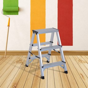 Scara cu 3 trepte Aluminiu