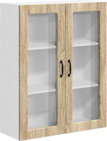 vidaXL Dulap suspendat de bucătărie Stejar Sonoma 80 x 31 x 100 cm