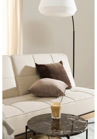 Măsuță auxiliară rotundă cu blat din marmură ø 42 cm Avila – Actona