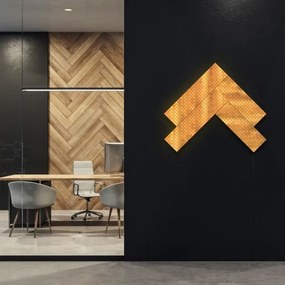 Panou LED RGB 64xLED 16x16 cm Wi-Fi Twinkly TWQ064STW-01-BUSB