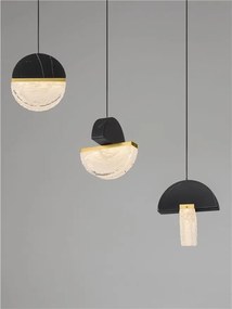 Lustra decorativa liniara cu 5 pendule LED 3000K DORIN