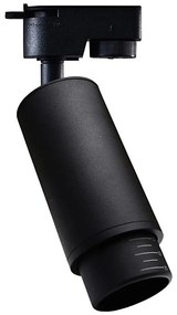 Spot pentru sistem de șină MICA 1xGU10/25W/230V negru