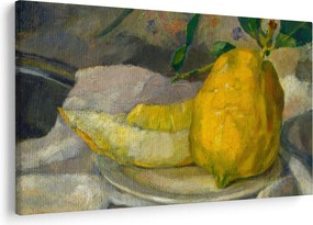 Tablou - French 19th Century, Melon and Lemon, reproducere (90x60 cm)