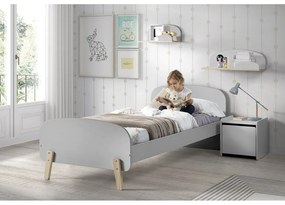 Etajeră de perete Vipack Kiddy, gri