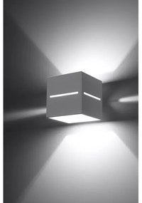 Aplică perete LOBO 1xG9/40W/230V alb