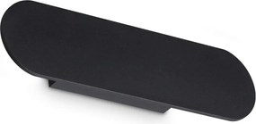 Aplica LED ambientala ZIG ZAG AP D33 ROUND NERO 3000K