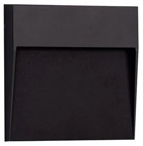 Aplica neagra LED pentru exterior protectie IP54 FEM