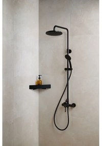 Set de duș cu baterie KFA Armatura 5036-910-81 MOZA alamă/negru mat