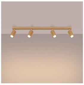 Spot auriu 6,5x81 cm Gleam – Sollux