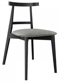 Scaun sufragerie KD 71 (Negru + Gri închis) . 1103487