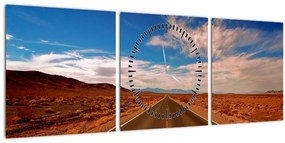 Tabloul cu drum lung (cu ceas) (90x30 cm)