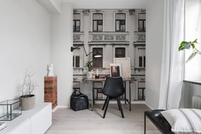 Fototapet, Rue Relief, White, Rebel Walls